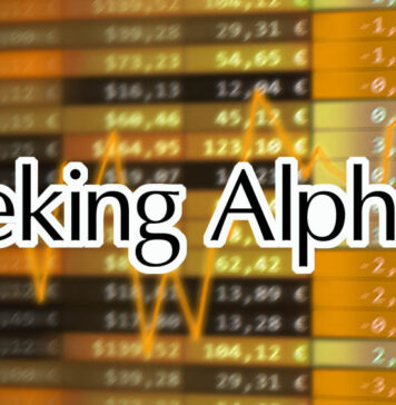 Le logo du site Seeking Alpha