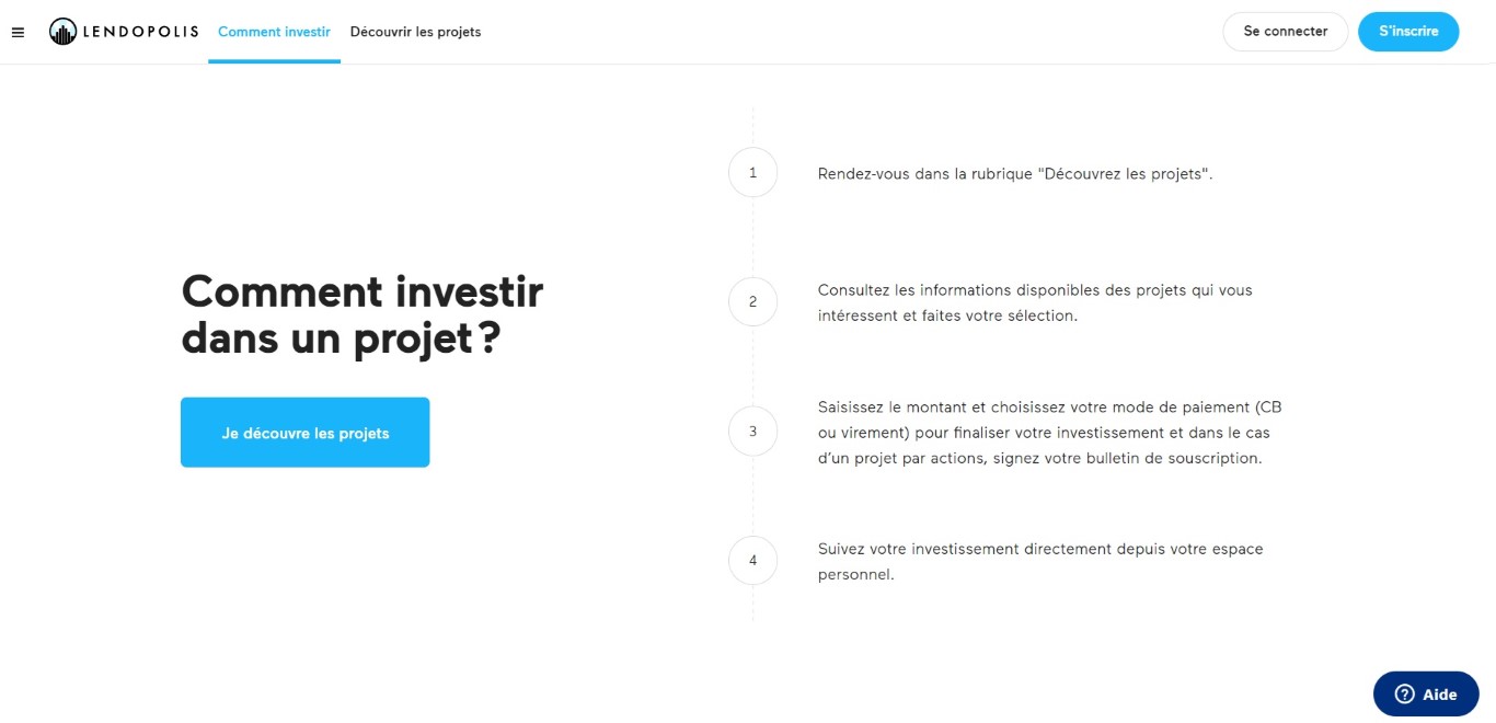Un pas-à-pas détaillé pour investir sur Lendopolis